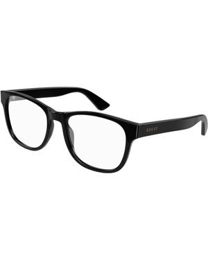 Gucci Gg1344O 001 Optical Frames Plastic Squared - Black