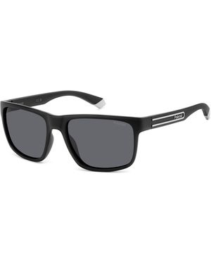 Polaroid Pld 2157/S 003/M9 Sunglasses Plastic Squared Polarized - Black