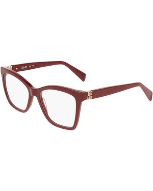 Liu Jo Lj2848 601 Optical Frames Acetate Squared Normal - Black