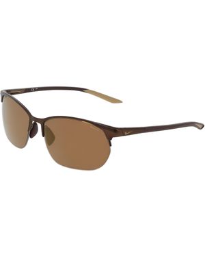 Nike Modern Metal Zone Ih0911X 201 Sunglasses Squared Normal - Black