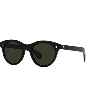 Oliver Peoples Ov5451Su Merrivale 1005P1 Sunglasses Acetate G15 Round Polarized - Black