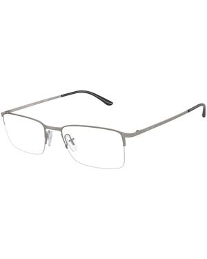 Giorgio Armani Ar5010 3037 Optical Frames Steel Squared Normal - Black