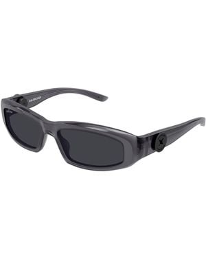 Balenciaga Bb0408S 004 Sunglasses Acetate Squared - Black
