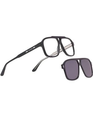 Calvin Klein Ck24549 Clip 021 Sunglasses Bio-Injected Squared Normal - Black