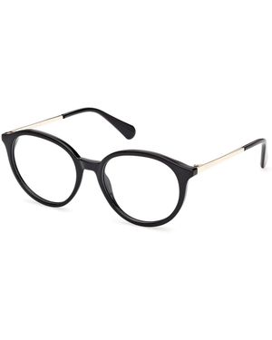 MAX&Co. Mo5198 001 Optical Frames Injected Round Normal - Black