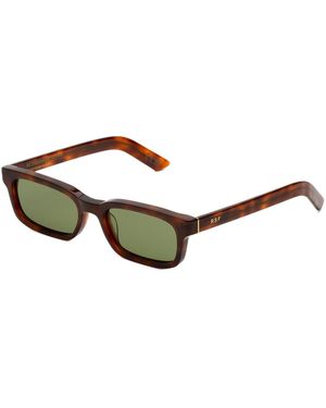 Retrosuperfuture Pe7 Gesto Diversa Sunglasses Acetate Squared Normal - Black
