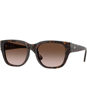 DIESEL Dl2005 202213 Sunglasses Acetate Squared Normal Shaded - Black