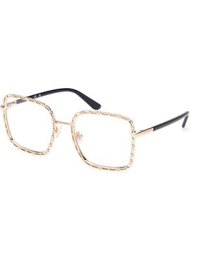 Guess Gu50364 032 Optical Frames Metal Squared Normal - Black