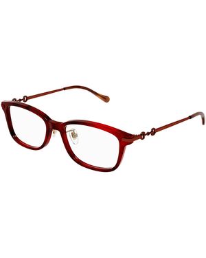Gucci Gg1129Oj 003 Optical Frames Acetate Squared - Black