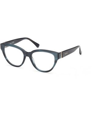 Max Mara Mm5230 064 Optical Frames Acetate Round Normal - Black