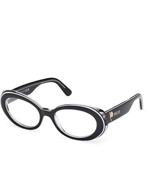 PUCCI Ep5262 004 Optical Frames Acetate Round Normal - Black