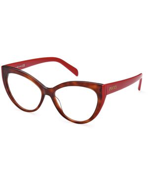 PUCCI Ep5215 056 Optical Frames Acetate Cat Eye Normal - Black