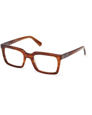 Guess Gu50331 047 Optical Frames Acetate Squared Normal - Black