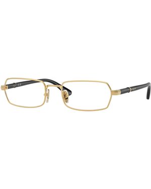 Vogue Eyewear Vo4351 280 Optical Frames Metal Transparent Geometric Normal - Black