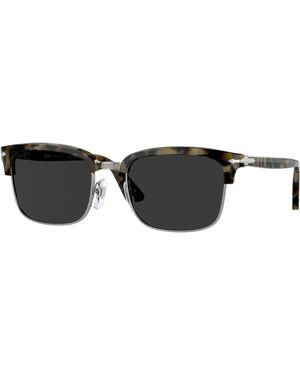 Persol Po3327S 107148 Sunglasses Acetate Squared Polarized - Black