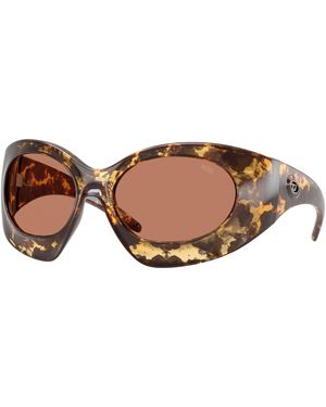 DIESEL Dl3014U 201373 Sunglasses Injected Cat Eye Normal - Black