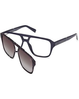 Timberland Tb50085 090 Optical Frames Injected Squared Normal - Black