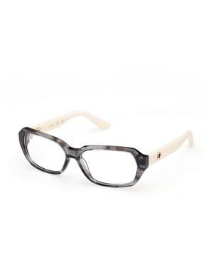 Guess Gu50380 20 Optical Frames Acetate Geometric Normal - Black