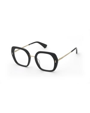 Nina Ricci Vnr453 700 Optical Frames Acetate Geometric - Black