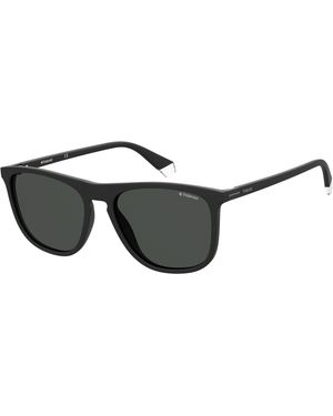 Polaroid Pld 2092/S 003/M9 Sunglasses Plastic Squared Polarized - Black