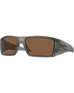 Oakley Oo9231 Heliostat 923116 Sunglasses O_Matter Copper Squared Normal Prizm - Black