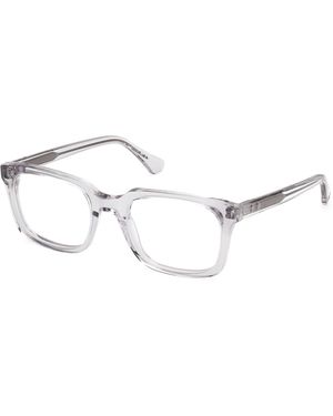 Web We5445 020 Optical Frames Acetate Squared Normal - Black