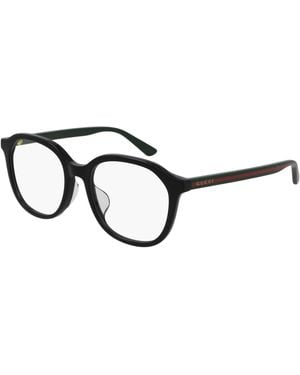 Gucci Gg0932Oa 001 Optical Frames Acetate Round - Black