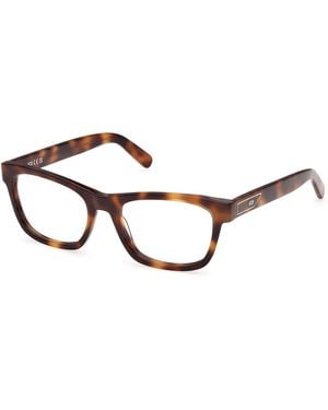Gcds Gd5060 52 Optical Frames Acetate Geometric Normal - Black