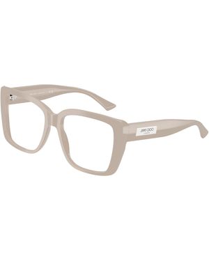 Jimmy Choo Jc3037 5033 Optical Frames Acetate Squared Normal - Black