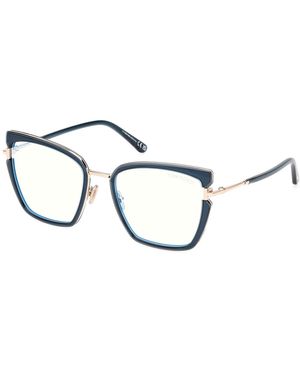 Tom Ford Ft5984-B 092 Optical Frames Injected Butterfly Normal - Black