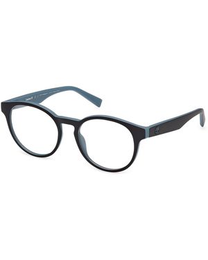 Timberland Tb50101 002 Optical Frames Injected Round Normal - Black
