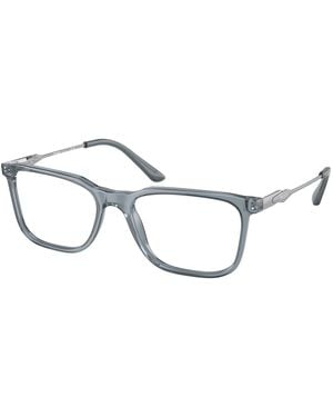 Prada Pr 05Zv 19F1O1 Optical Frames Acetate Squared Normal - Black