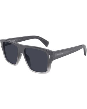 McQueen Am0550S 004 Sunglasses Acetate Squared - Black