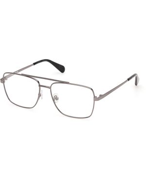 MAX&Co. Mo5236 12 Optical Frames Metal Squared Normal - Black