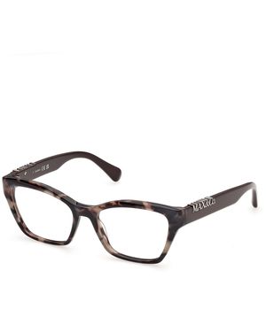 MAX&Co. Mo5232 52 Optical Frames Acetate Squared Normal - Black