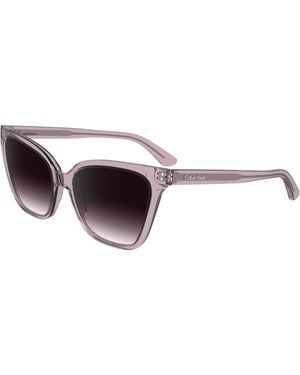 Calvin Klein Ck24507S 601 Sunglasses Bio-Inject Cat Eye Normal Shaded - Black