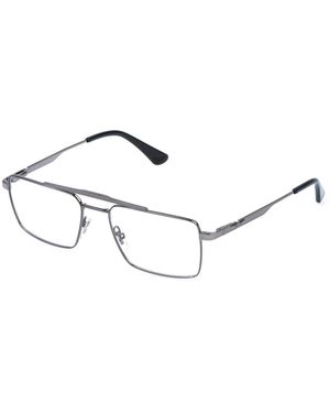 Police Vplr61 Origins Lite 38 509 Optical Frames Metal Squared - Black