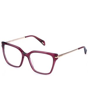 Police Vplt04 Stargazer 1 0D66 Optical Frames Acetate Butterfly - Black