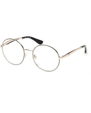 Guess Gu50385 5 Optical Frames Metal Round Normal - Black