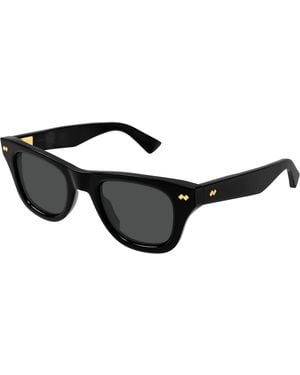 Bottega Veneta Bv1486S 001 Sunglasses Acetate Squared - Black