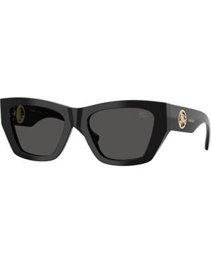 Burberry Be4492 300187 Sunglasses Acetate Cat Eye Normal - Black