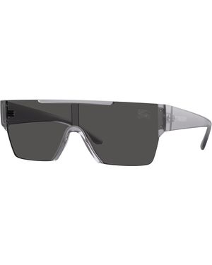 Burberry Be4291 421387 Sunglasses Nylon Squared Normal - Black