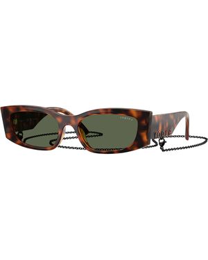 Vogue Eyewear Vo5655Su W6569A Sunglasses Nylon Pillow Polarized - Black