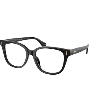 Ralph Lauren Ra7196U 5001 Optical Frames Acetate Transparent Squared Normal - Black