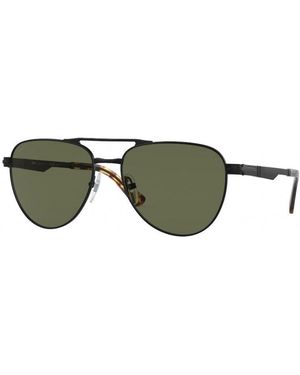 Persol Po1003S 115158 Sunglasses Metal Pantos Polarized - Green