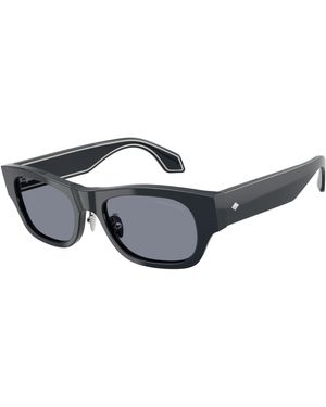 Giorgio Armani Ar8224 500111 Sunglasses Acetate Pillow Normal - Black