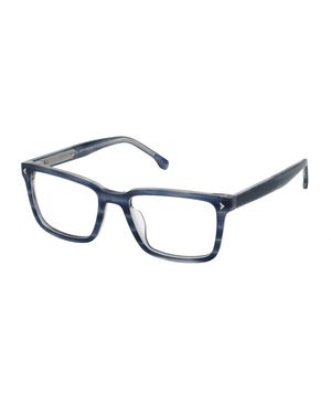 Lozza Vl4349 Ischia 3 0Q66 Optical Frames Acetate Squared - Black