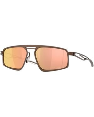 Oakley Oo6031 Bushwick 603103 Sunglasses Titanium Squared Normal - Black