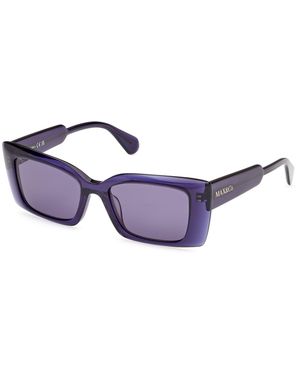MAX&Co. Mo0117 90V Sunglasses Acetate Cat Eye Normal - Black