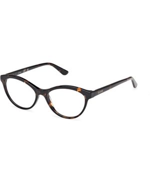 Guess Gu50273 052 Optical Frames Acetate Cat Eye Normal - Black